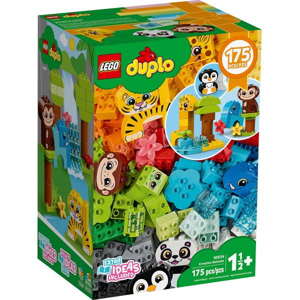 LEGO DUPLO: Creative Animals - 175 Piece Building Kit [LEGO, #10934, Ages 1.5+]