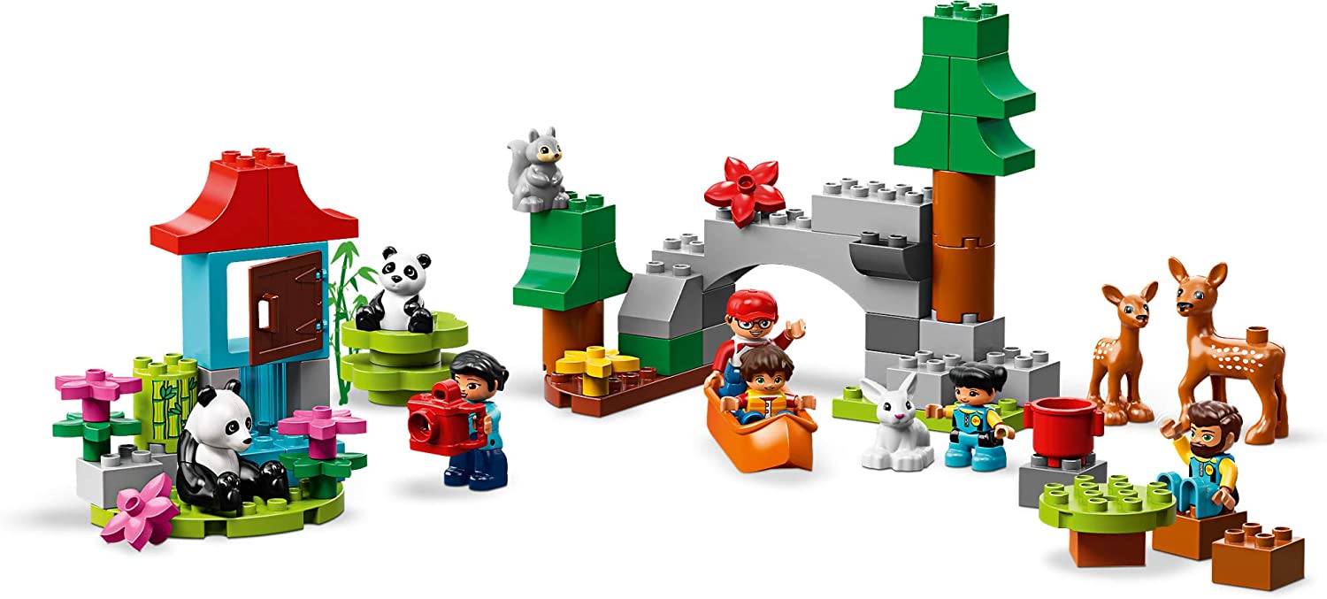 LEGO DUPLO: World Animals - 121 Piece Building Kit [LEGO, #10907, Ages 2+]