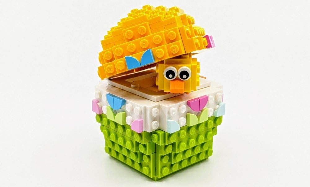 LEGO Easter Egg - Limited Edition - 239 Piece Building Kit [LEGO, #40371, Ages 8+]