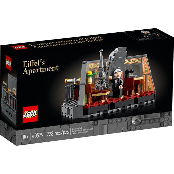 LEGO Eiffelâ€™s Apartment - 228 Piece Building Kit [LEGO, #40579]