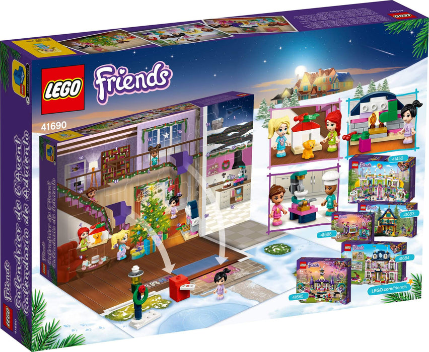 LEGO Friends: Advent Calendar 2021 - 370 Piece Building Kit [LEGO, #41690, Ages 6+]