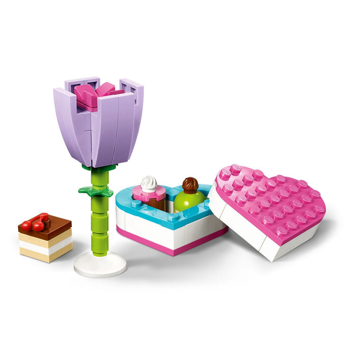 LEGO Friends: Chocolate Box & Flower - 75 Piece Building Kit [LEGO, #30411, Ages 5+]