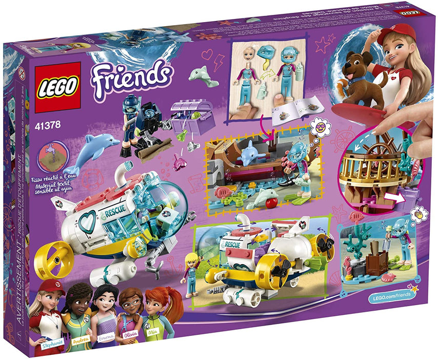 LEGO Friends: Dolphins Rescue Mission - 363 Piece Building Kit [LEGO, #41378]