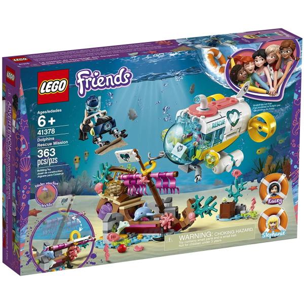 LEGO Friends: Dolphins Rescue Mission - 363 Piece Building Kit [LEGO, #41378]