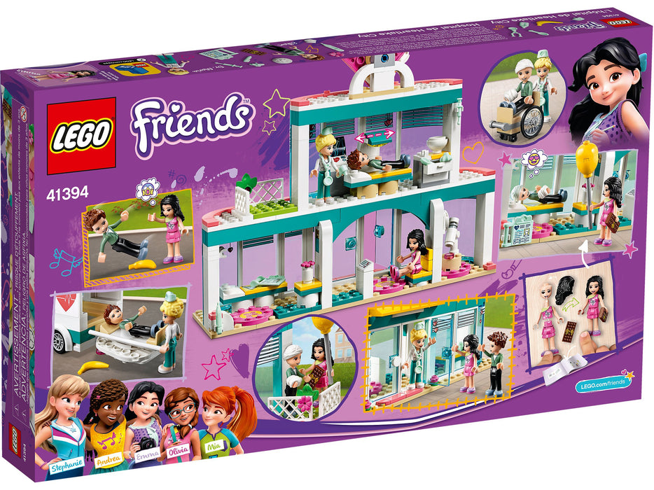 LEGO Friends: Heartlake City Hospital - 380 Piece Building Kit [LEGO, #41394, Ages 6+]