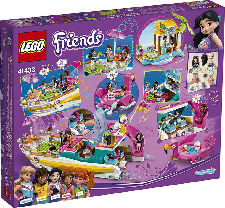 LEGO Friends: Party Boat - 640 Piece Building Kit [LEGO, #41433]