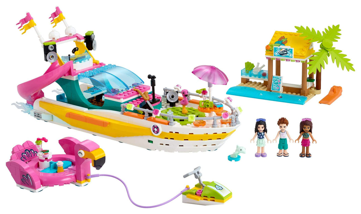 LEGO Friends: Party Boat - 640 Piece Building Kit [LEGO, #41433, Ages 7+]