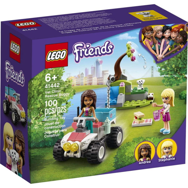 LEGO Friends: Vet Clinic Rescue Buggy - 100 Piece Building Kit [LEGO, #41442, Ages 6+]