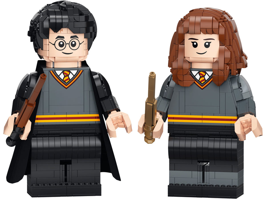 LEGO Harry Potter: Harry Potter & Hermione Granger - 1673 Piece Building Kit [LEGO, #76393, Ages 10+]