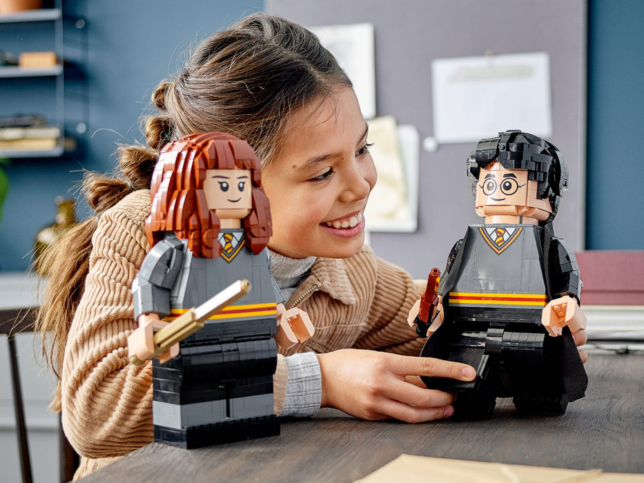 LEGO Harry Potter: Harry Potter & Hermione Granger - 1673 Piece Building Kit [LEGO, #76393, Ages 10+]