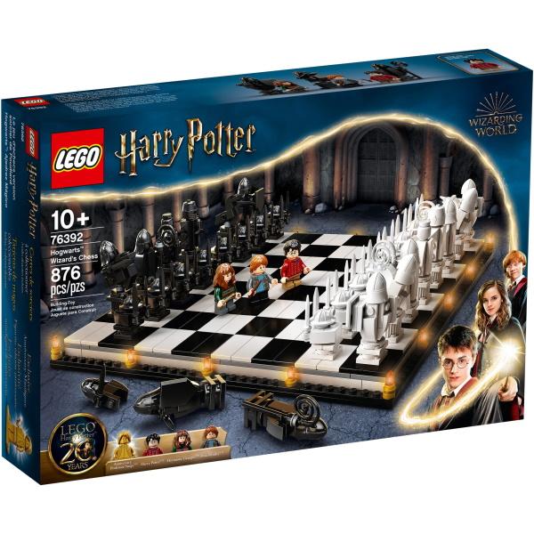 LEGO Harry Potter: Hogwarts Wizard’s Chess - 876 Piece Building Kit [LEGO, #76392, Ages 10+]