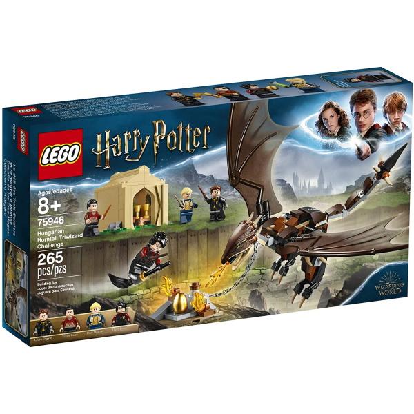 LEGO Harry Potter: Hungarian Horntail Triwizard Challenge - 265 Piece Building Kit [LEGO, #75946, Ages 8+]