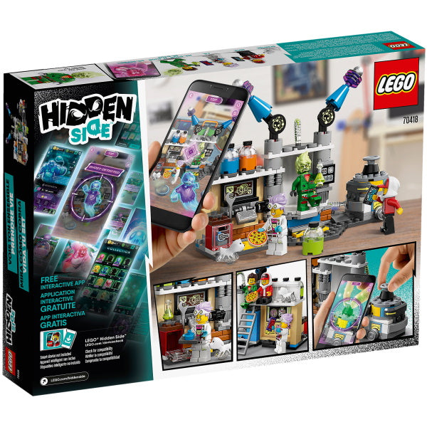 LEGO Hidden Side: J.B.'s Ghost Lab - 174 Piece Building Kit [LEGO, #70418, Ages 7+]