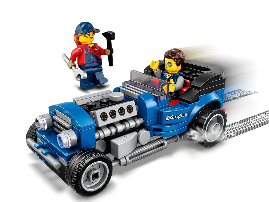 LEGO Hot Rod  - 142 Piece Building Kit [LEGO, #40409, Ages 8+]