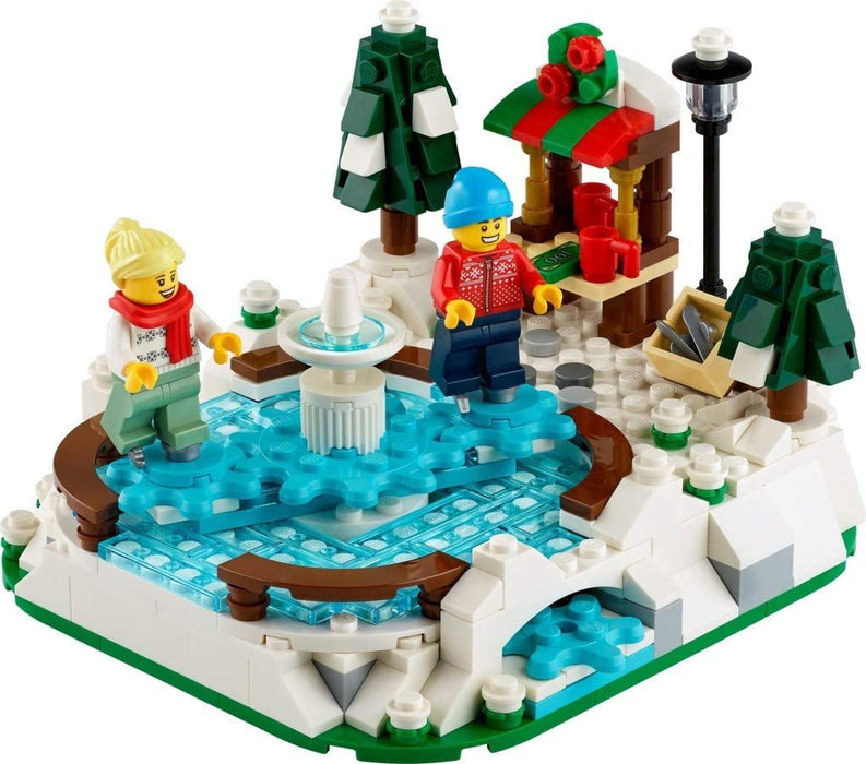 LEGO Ice Skating Rink - Limited Edition - 304 Piece Building Kit [LEGO, #40416]