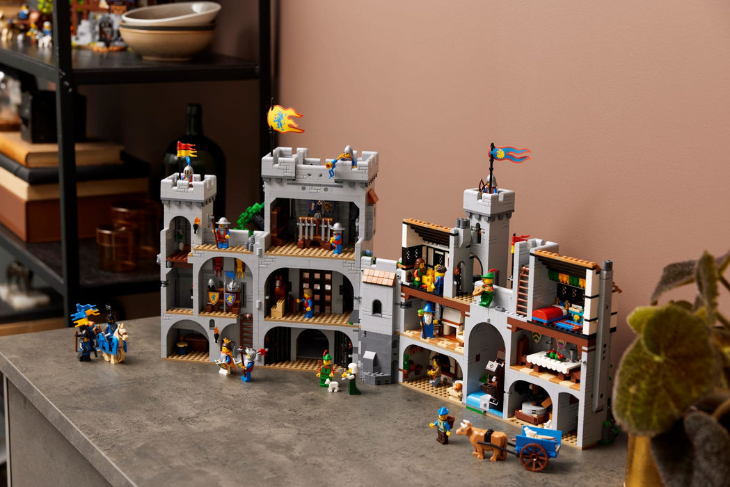 LEGO Icons: Lion Knights' Castle - 4514 Piece Building Kit [LEGO, #10305]