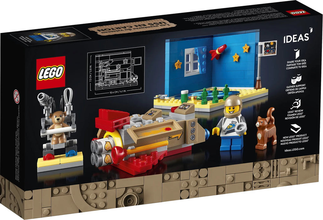 LEGO Ideas: Cosmic Cardboard Adventures - 203 Piece Building Set [LEGO, #40533, Ages 18+]
