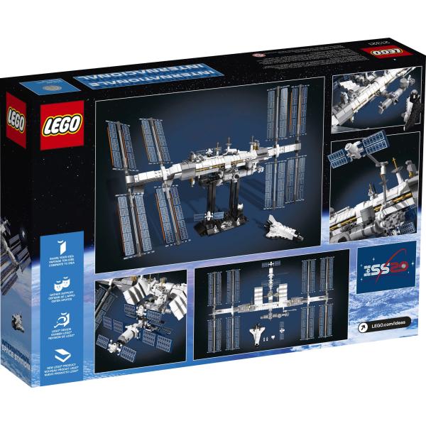 LEGO Ideas: International Space Station - 864 Piece Building Kit [LEGO, #21321, Ages 16+]