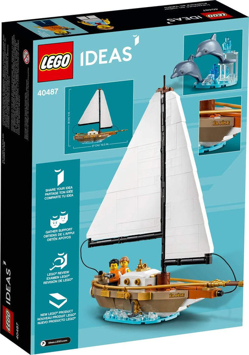 LEGO Ideas: Sailboat Adventure - 330 Piece Building Kit [LEGO, #40487, Ages 12+]