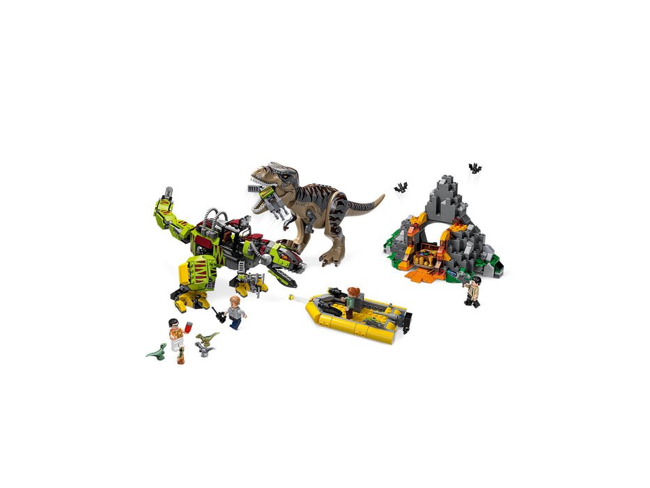 LEGO Jurassic World: T. Rex vs Dino-Mech Battle - 716 Piece Building Kit [LEGO, #75938, Ages 8+]