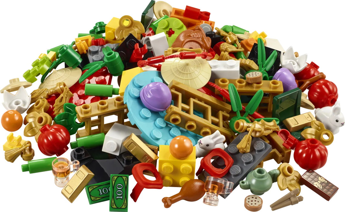 LEGO Lunar New Year VIP Add-On Pack - 124 Piece Building Kit [LEGO, #40605]