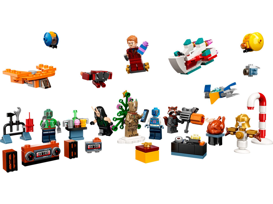 LEGO Marvel Guardians of the Galaxy: Advent Calendar 2022 - 268 Piece Building Kit [LEGO, #76231]