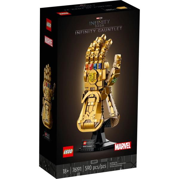 LEGO Marvel: Infinity Gauntlet - 590 Piece Building Kit [LEGO, #76191, Ages 18+]