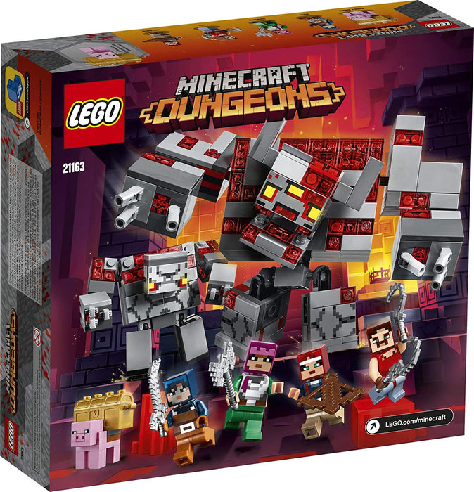 LEGO Minecraft Dungeons: The Redstone Battle - 504 Piece Building Kit [LEGO, #21163, Ages 8+]