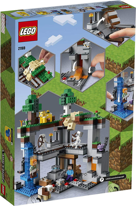 LEGO Minecraft: The First Adventure - 542 Piece Building Kit [LEGO, #21169 Ages 8+]