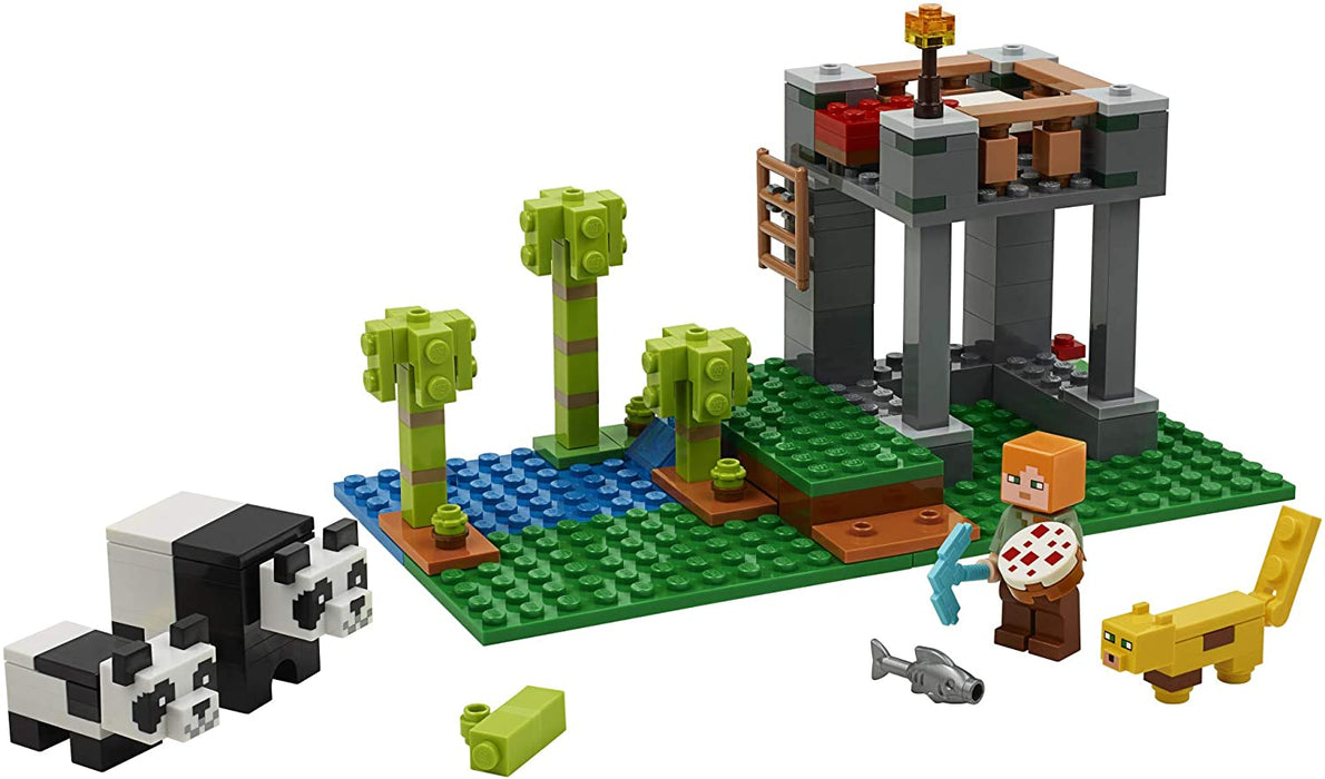 LEGO Minecraft: The Panda Nursery- 204 Piece Building Kit [LEGO, #21158]