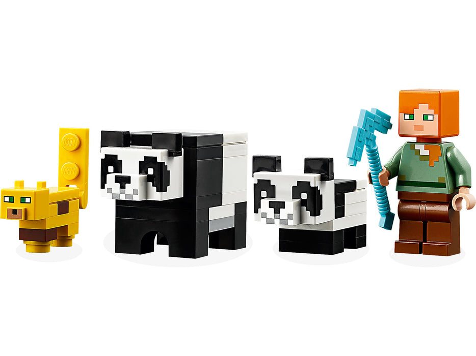 Dripping Stillehavsøer svær at tilfredsstille LEGO Minecraft: The Panda Nursery- 204 Piece Building Kit [LEGO, #2115 —  MyShopville