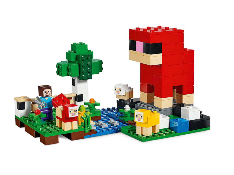 LEGO Minecraft: The Wool Farm - 260 Piece Building Kit [LEGO, #21153]