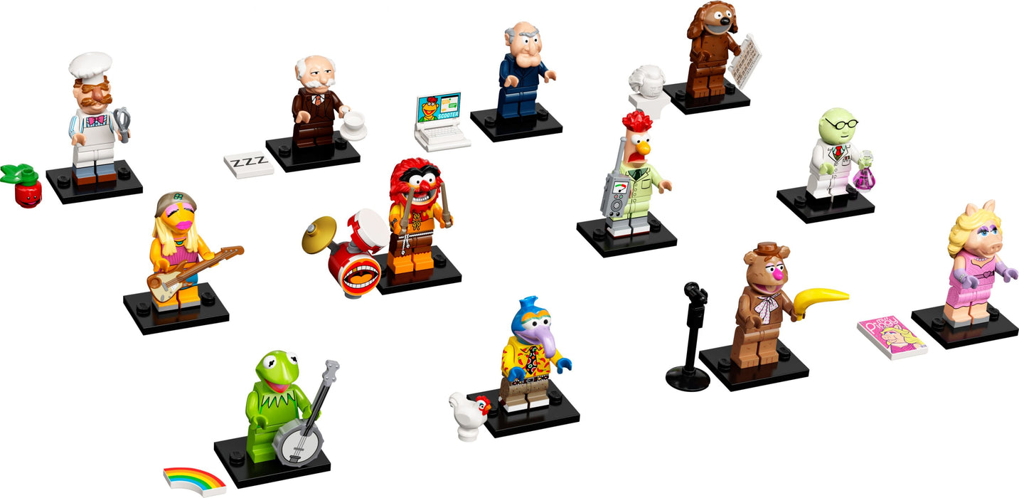 LEGO Minifigures: The Muppets 6 Pack Limited Edition Collectible - 36 Piece Building Kit [LEGO, #71035]
