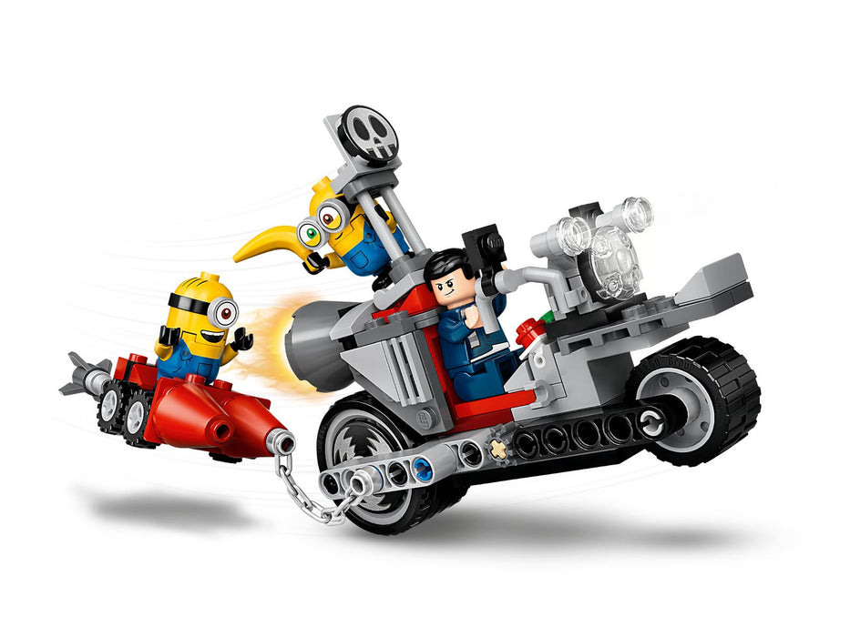 LEGO Minions: Unstoppable Bike Chase - 136 Piece Building Kit [LEGO, #75549, Ages 6+]