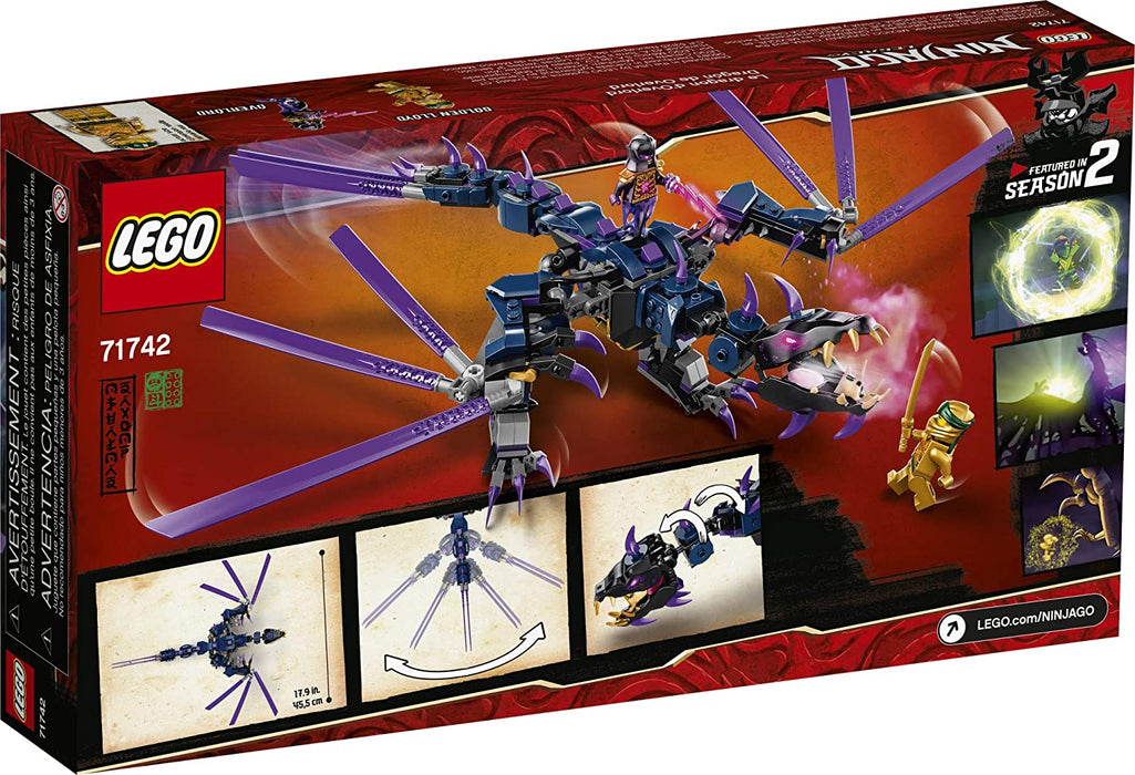 LEGO Ninjago Legacy: Overlord Dragon - 372 Piece Building Kit [LEGO, #71742, Ages 7+]