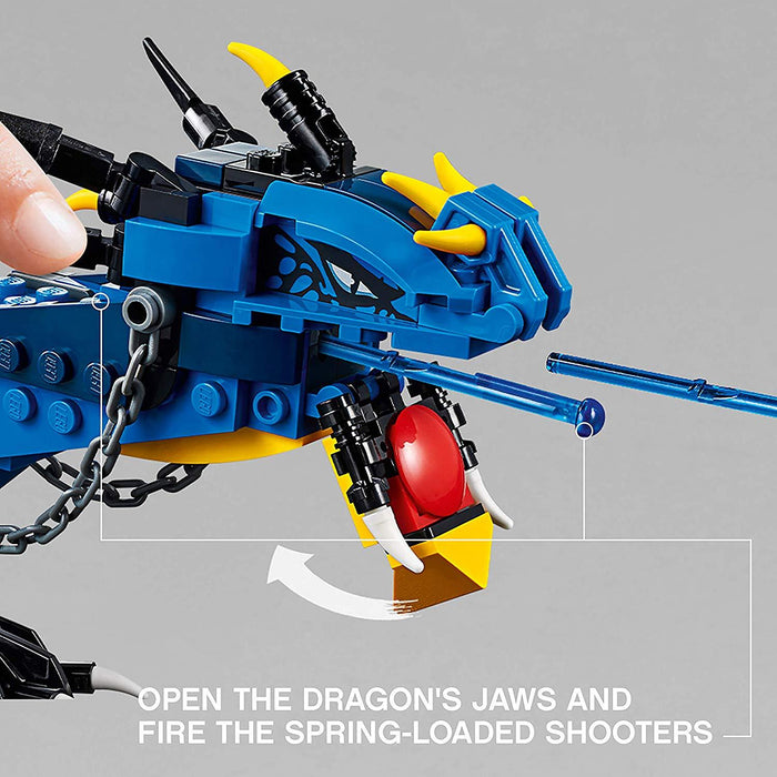 LEGO Ninjago: Masters of Spinjitzu - Stormbringer - 493 Piece Building Kit [LEGO, #70652, Ages 8-14]