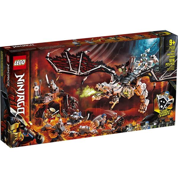 LEGO Ninjago: Skull Sorcerer's Dragon - 1016 Piece Building Kit [LEGO, #71721, Ages 9+]