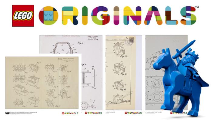 LEGO Originals: German Patent LEGO Toy Car 1963 - Limited Edition Print [LEGO, #5006006]