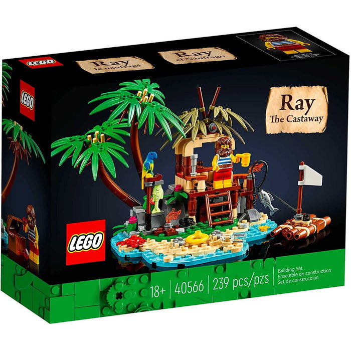 LEGO Ideas: Ray The Castaway - 239 Piece Building Kit [LEGO, #40566, Ages 18+]