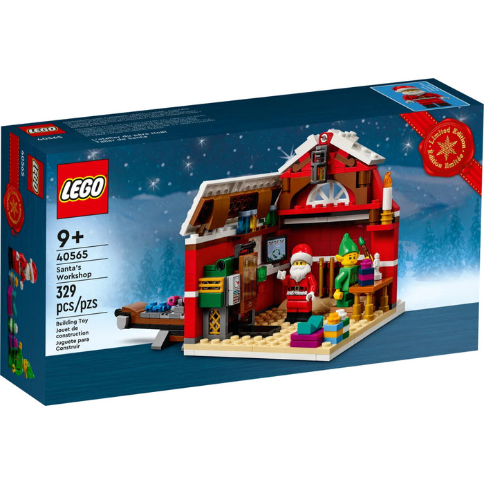 LEGO Santa's Workshop - Limited Edition - 329 Piece Building Kit [LEGO, #40565, Ages 9+]