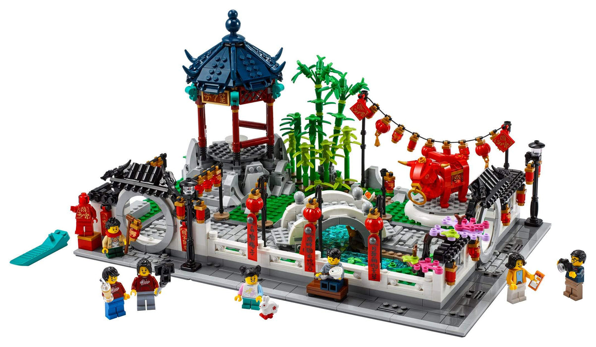 LEGO Spring Lantern Festival - 1793 Piece Building Kit [LEGO, #80107]
