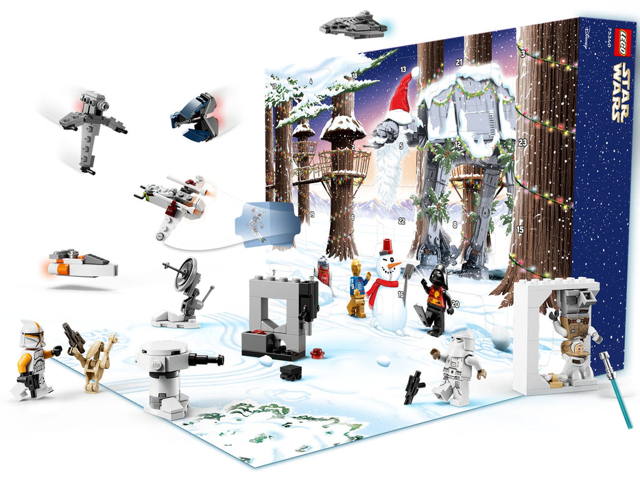 LEGO Star Wars: Advent Calendar 2022 - 329 Piece Building Kit [LEGO, #75340, Ages 6+]
