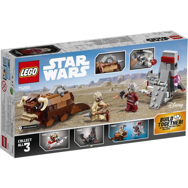 LEGO Star Wars: Escape Pod vs. Dewback Microfighters - 177 Piece Building Kit [LEGO, #75228, Ages 6+]