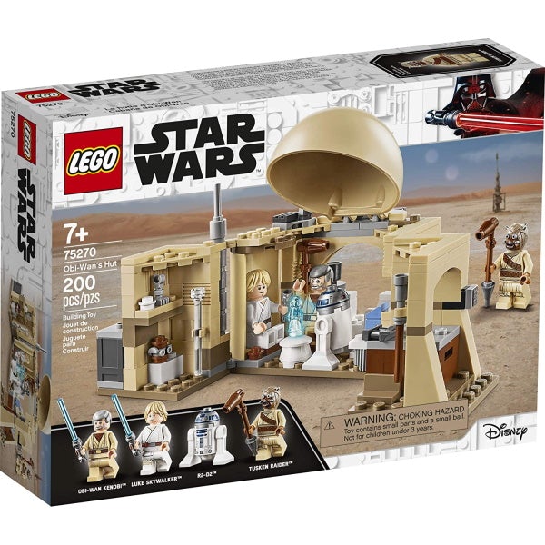LEGO Star Wars: Obi-Wan's Hut - 200 Piece Building Kit [LEGO, #75270, Ages 7+]