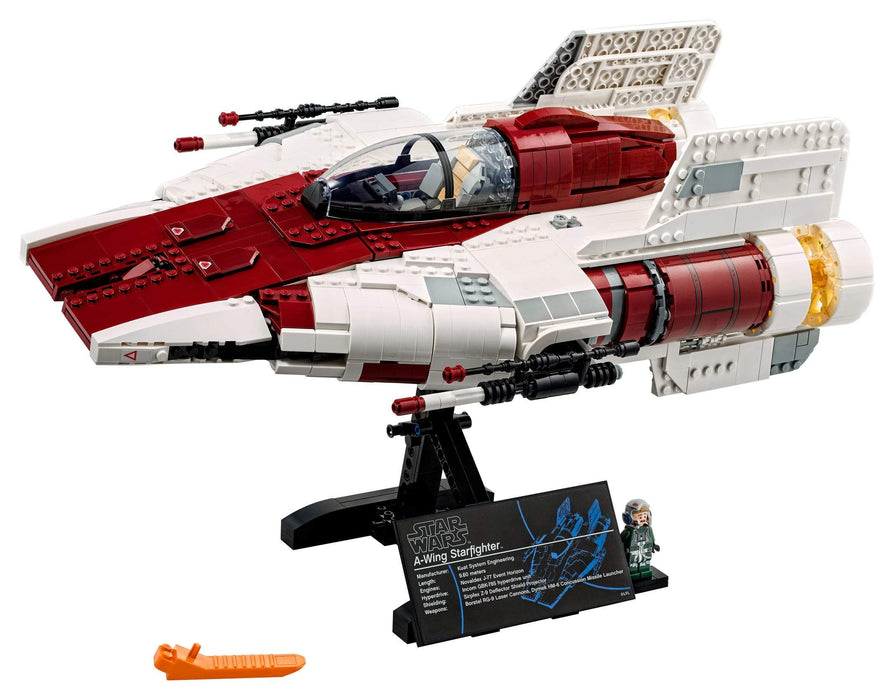 LEGO Star Wars: A-Wing Starfighter - Ultimate Collector Series - 1673 Piece Building Kit [LEGO, #75275]