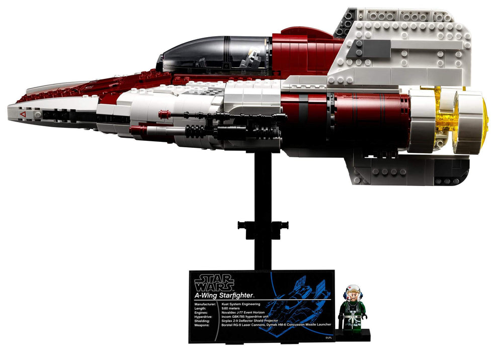 LEGO Star Wars: A-Wing Starfighter - Ultimate Collector Series - 1673 Piece Building Kit [LEGO, #75275]