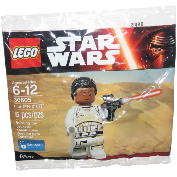 LEGO Star Wars: Finn Minifigure - 5 Piece Building Kit [LEGO, #30605, Ages 6-12]