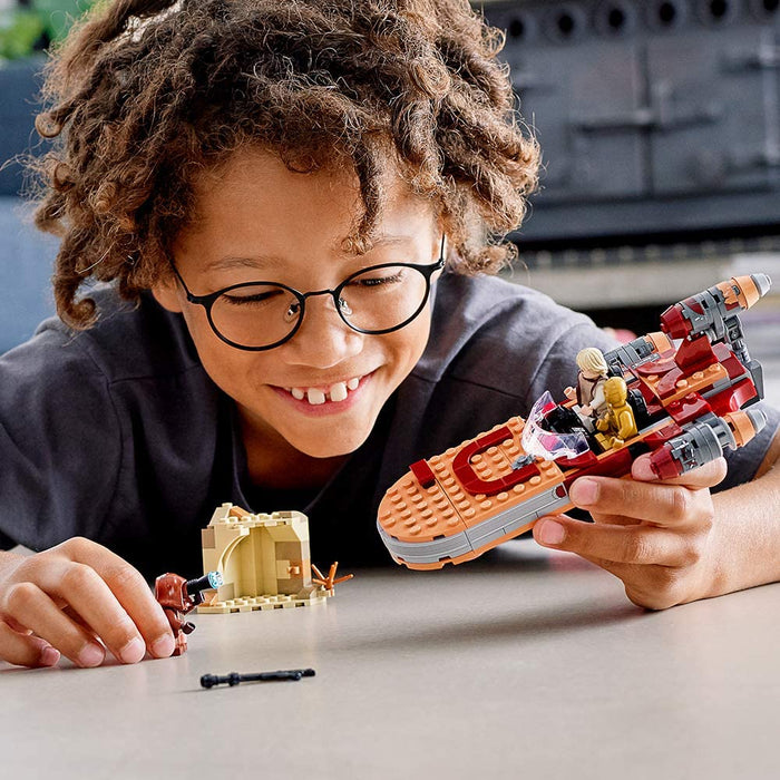 LEGO Star Wars: Luke Skywalker's Landspeeder - 236 Piece Building Kit [LEGO, #75271, Ages 7+]