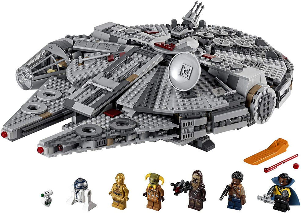 LEGO Star Wars: Millennium Falcon - 1351 Piece Building Kit [LEGO, #75257, Ages 9+]