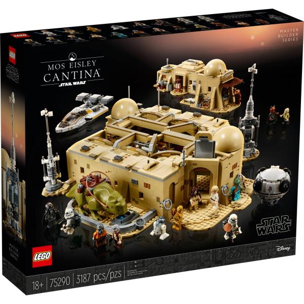 LEGO Star Wars: Mos Eisley Cantina - 3187 Piece Building Set [LEGO, #75290]